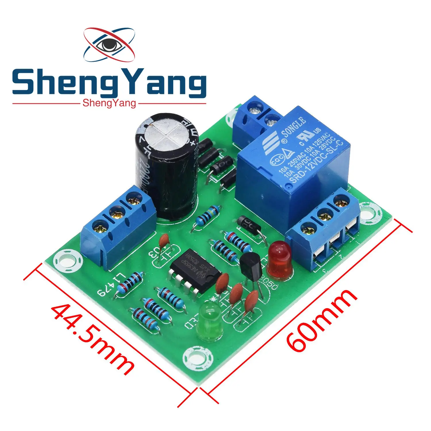 Water Level Controller Switch Liquid Sensor Module Automatically Pumping Drainage Protection Controlling Circuit Board|Датчики| |