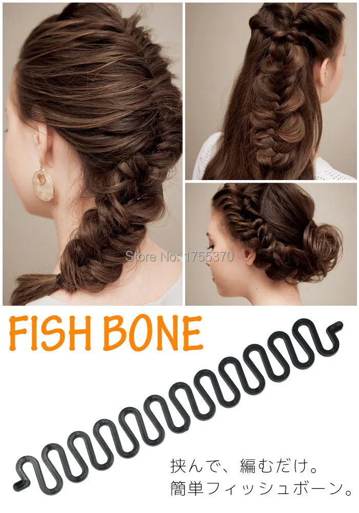 Мода Волшебные волосы плетение рыбы Бонд волны Braider инструмент ролик с волос Твист Стайлинг булочка производитель