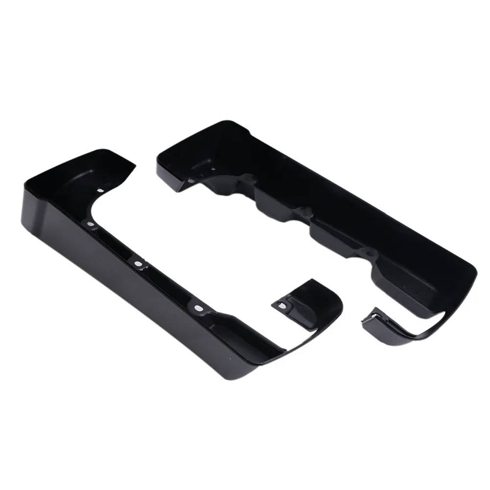 WISENGEAR черный 4 &quotдвойной Cut жесткий растягивается седельная сумка расширения для