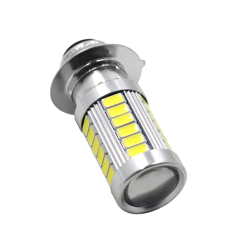 1X PX15D 33 SMD H6M светодиодный Ba20d 5630 33 светодиодный туман светильник лампа авто мото велосипед, детский велосипед/головной светильник s Высокое/ближнего света лампы 12V