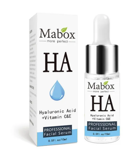 15ML Mabox витамин C сыворотка+ шесть пептидов 24 К к золото Гиалуроновая кислота акне лечебный уход за кожей Ремонт Отбеливание против отбеливания Winkles - Вес нетто: 15ML