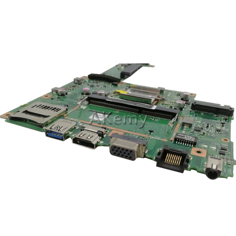 Akemy X453SA материнская плата для ноутбука For Asus X453S X453 тестовая оригинальная N3700 CPU |