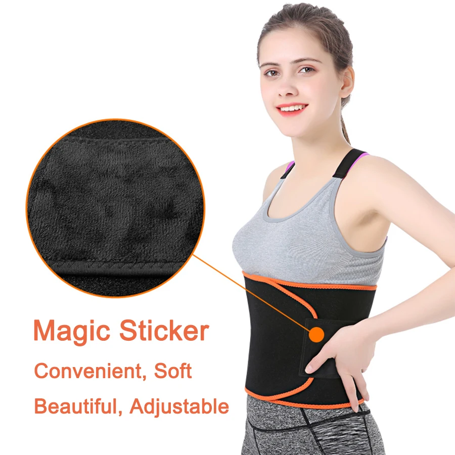 Adjustable Belly Training Waist Support Fitness Belt Sport Protection Girl's Shaping Bandage Easy to Carry Many Colors | Красота и