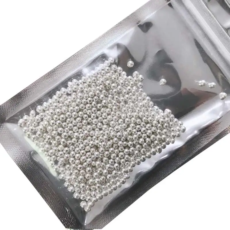 Silver 10x2 20 г 2 мм съедобные спринклеры для украшения торта инструменты для выпечки кондитерских изделий порошок для торта помадка пищевой краситель жемчужный Золотой сахарный шар - Цвет: Silver 10x2