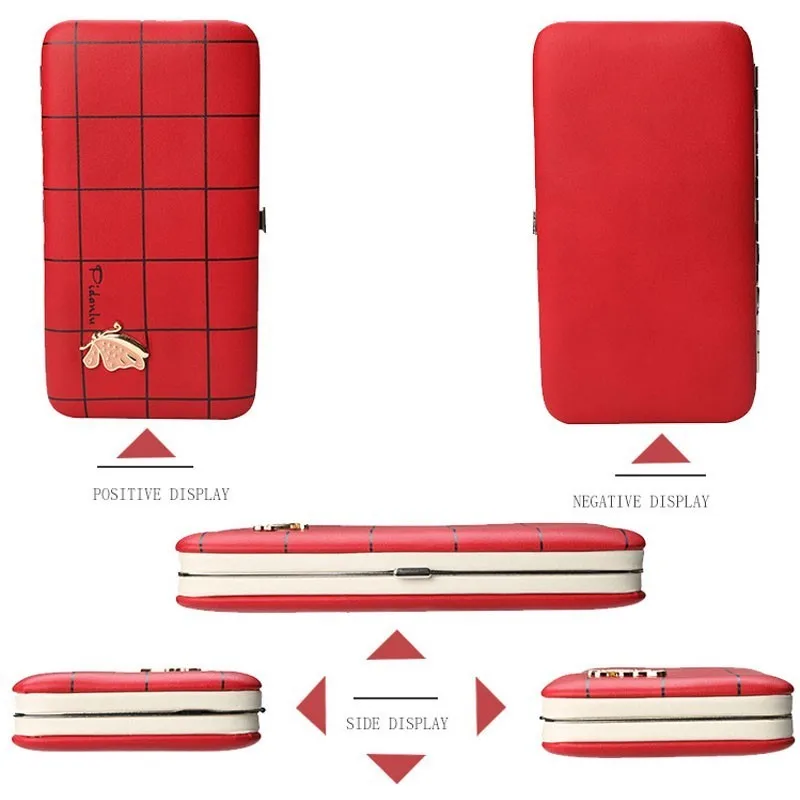 Брендовые женские кошельки Baellerry кожаный красивый женский кошелек клатч с