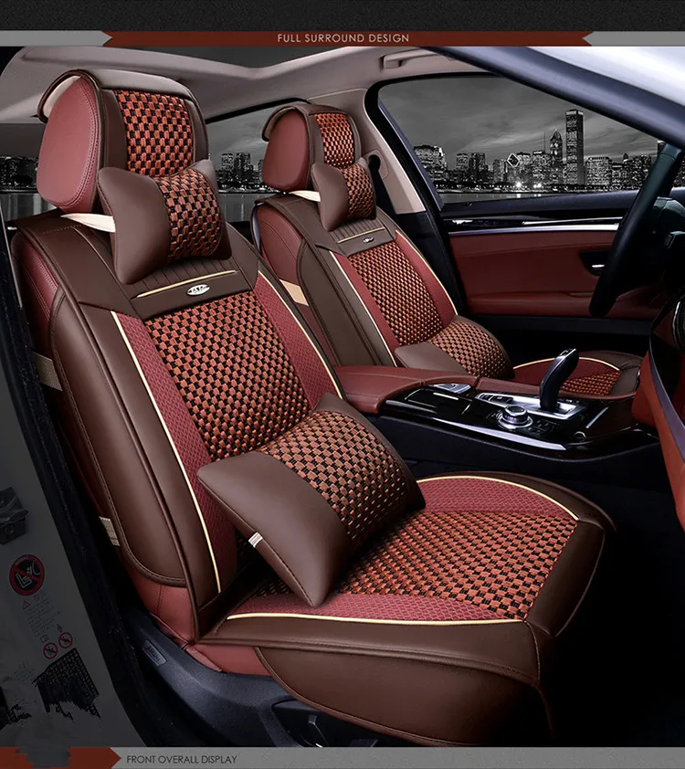 Высокое качество! Полный набор сиденье автомобиля чехлы для Lexus ES 350 2018 2012 Модные