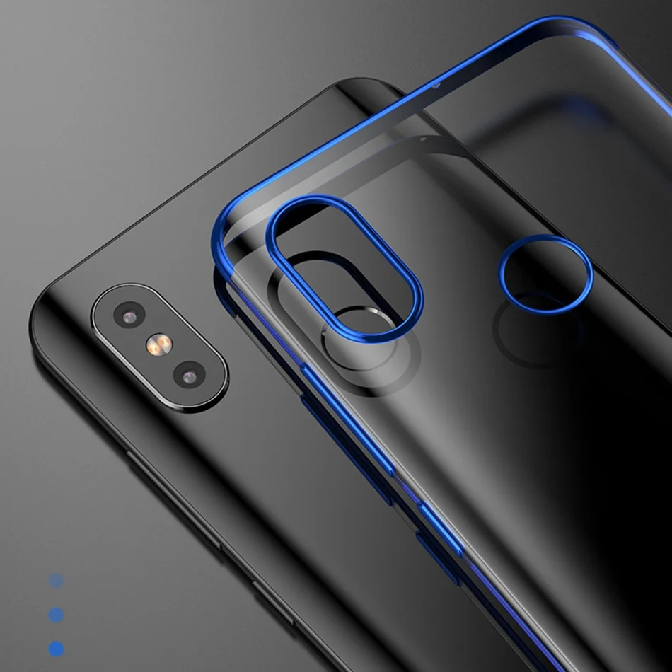 Роскошный чехол для Xiaomi Mi 8 Lite 8SE ультра тонкий прозрачный lite мягкая задняя крышка