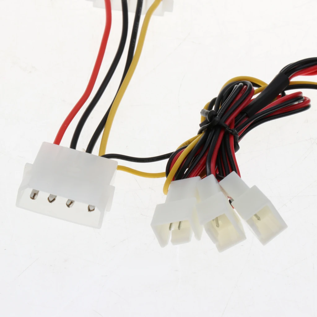3 канала 3pin ПК кулер охлаждающий вентилятор скорость контроллер кронштейн pci 12 V