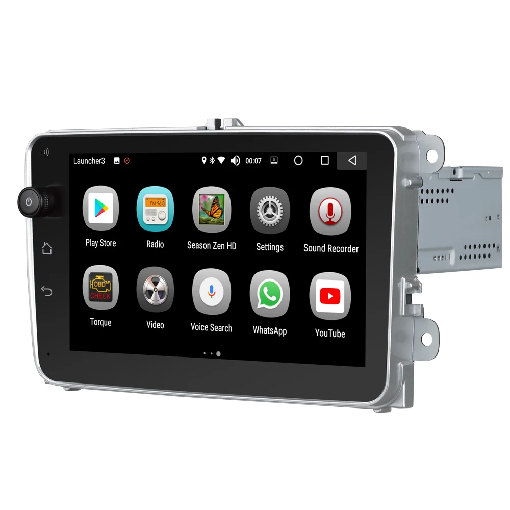 Автомобильный мультимедийный плеер Android 8 0 4 ГБ/32 ГБ DVD для VW/Volkswagen/Golf/Polo/Tiguan/Passat/Jetta