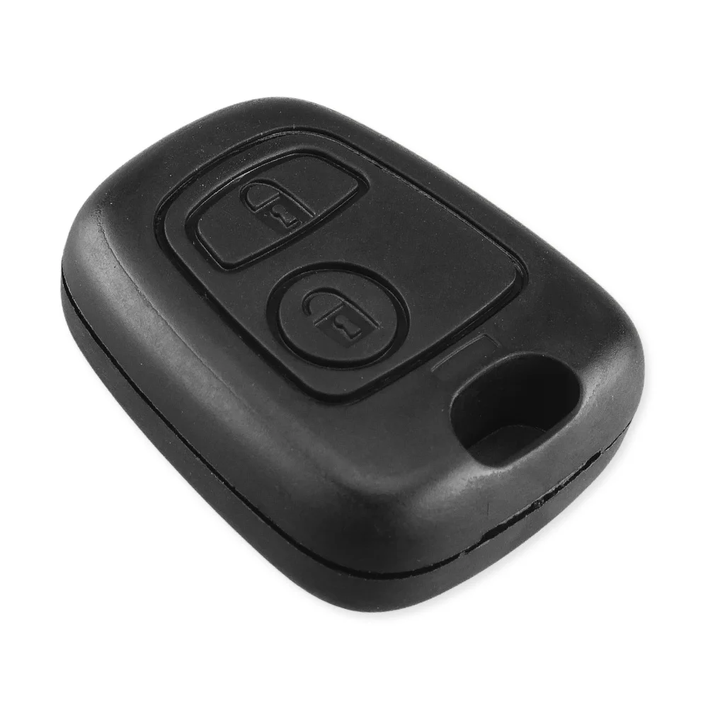 KEYYOU 2 кнопки дистанционный ключ брелок от машины чехол крышка для peugeot 206 307 407 Citroen