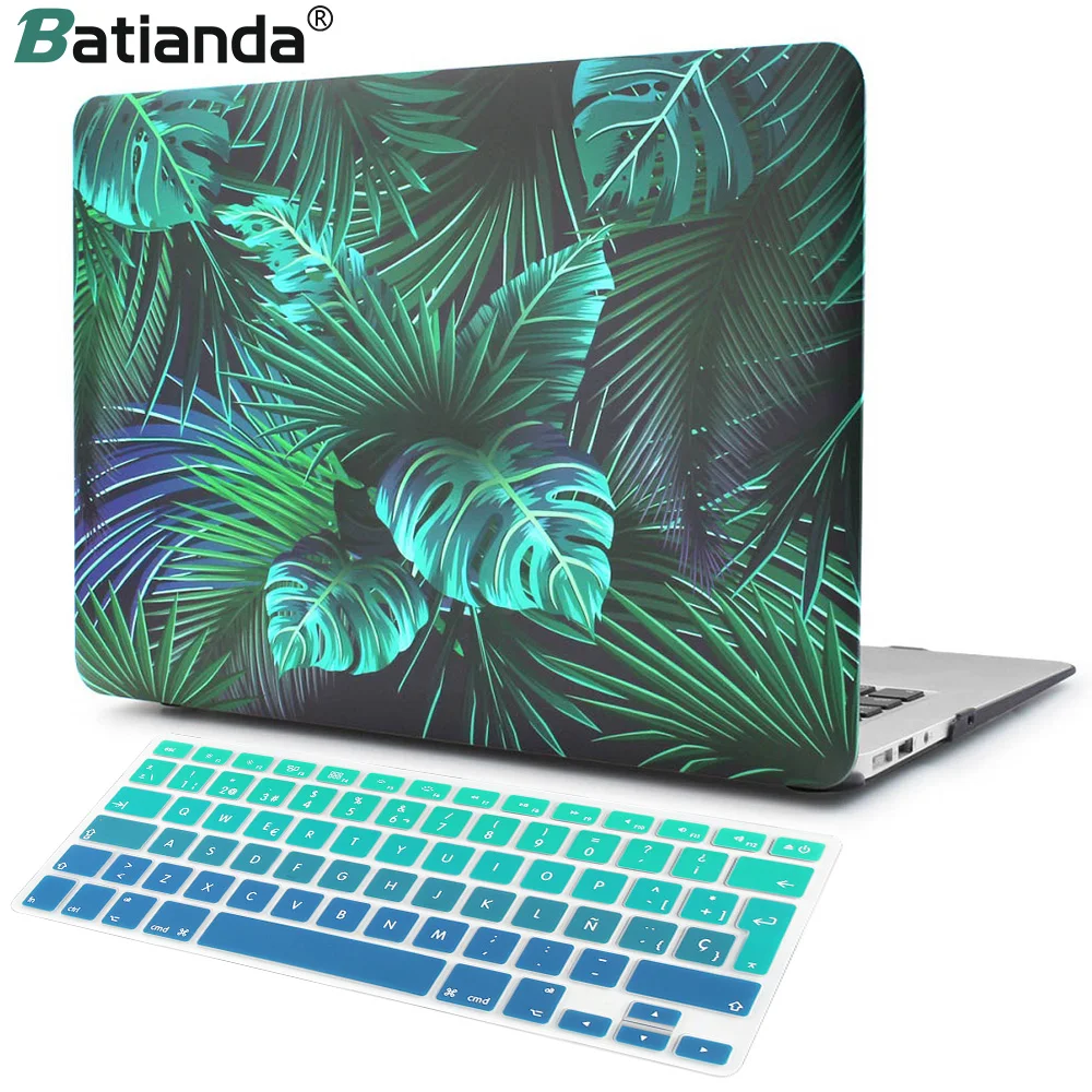 Чехол для ноутбука MacBook Air 13 11 Pro 13 15 retina A1502 Touch Bar mac book 12 13 1" A1708 A2159 A1989 жесткий чехол