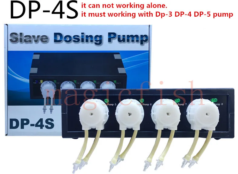 DP4S Лидер продаж JEBAO DP-2 DP-3 DP-4 DP-5 DP-3S DP-4S автоматическое дозирование насос автоматический дозатор для морской рифовый аквариум высокое качество - Цвет: DP4S