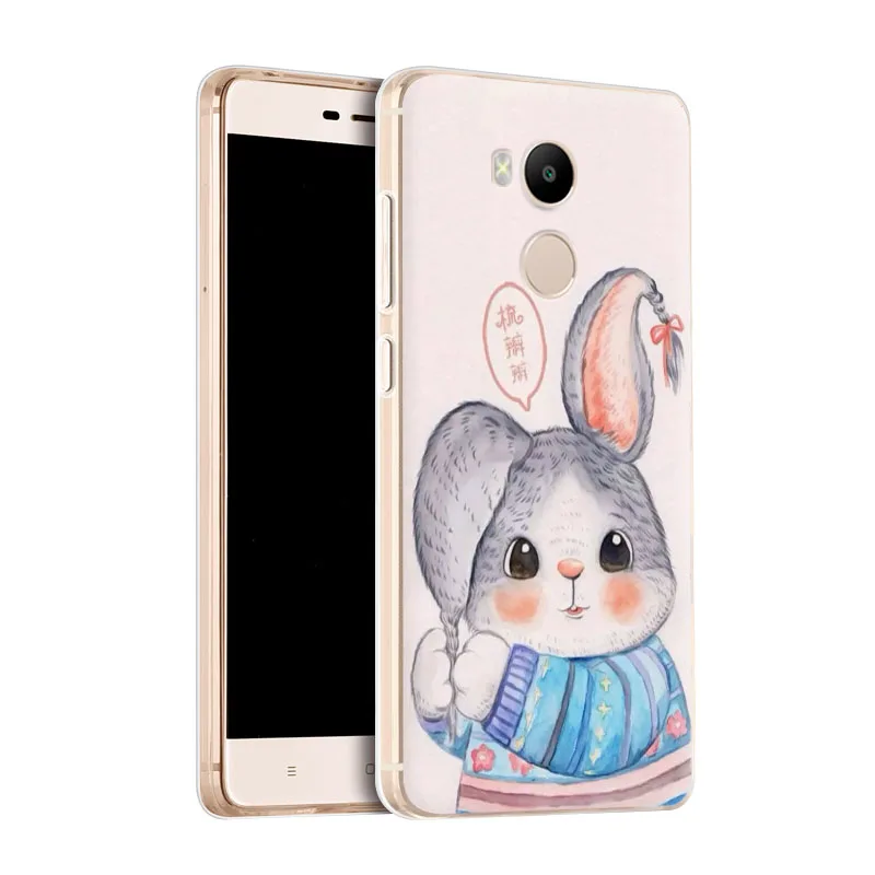 Чехол для Redmi 4 Pro силиконовый чехол Xiaomi Prime мягкий на заднюю панель Xiomi Redmi4