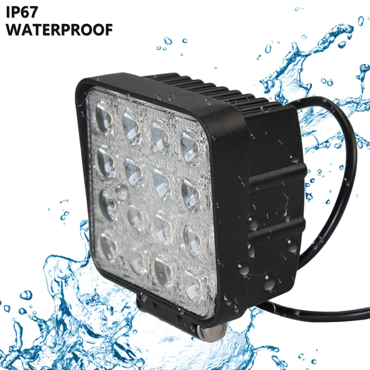 Modoao 1 шт. 10 Водонепроницаемая 48 Вт прожексветодиодный/точечная Светодиодная