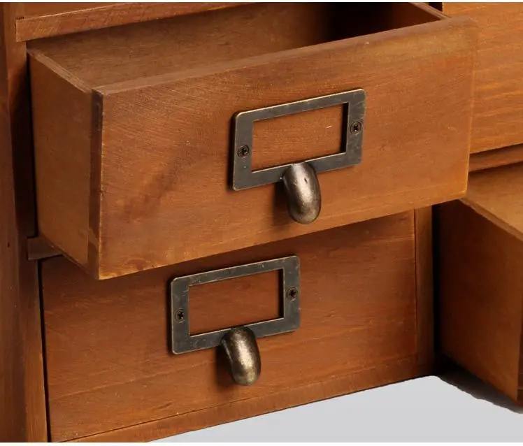 2 ящика небольшого размера настольный деревянный небольшой ящик для хранения