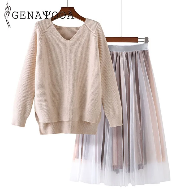 Женский свитер genayoa винтажный топ из двух предметов с треугольным вырезом и