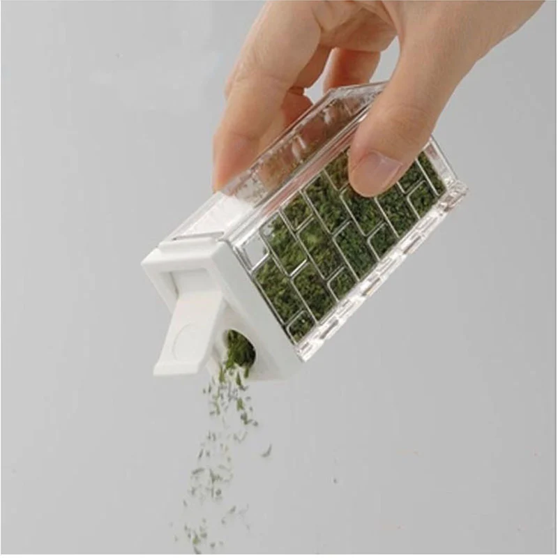 QuickDone прозрачный Творческий приправа баночка для специй соль канистра соусница с