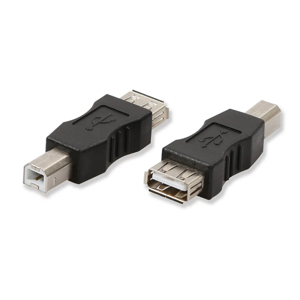 2 шт. черный USB тип A гнездо к Тип B папа конвертер адаптер |