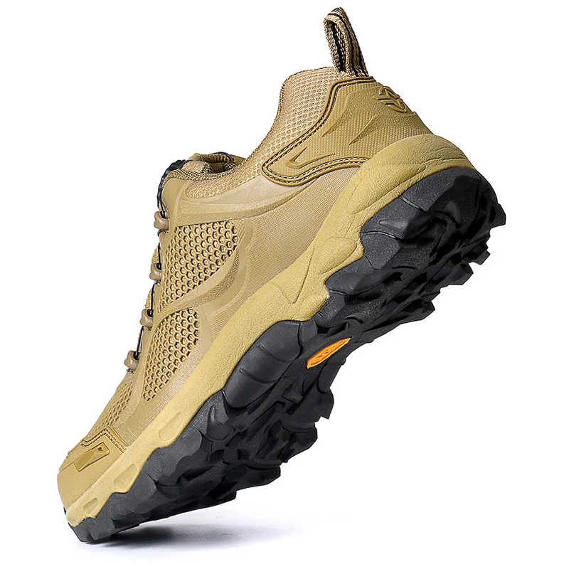 Military light tactics Outdoor light quick reaction boots Hiking shoes Automatic buckle hiking boots Men outdoor walking shoes