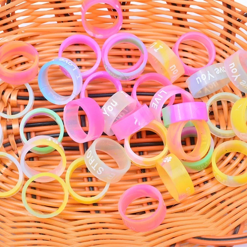 10 шт./упак. ФЛУОРЕСЦЕНТНОЕ кольцо Vape Mod противоскользящее Силиконовое резиновый