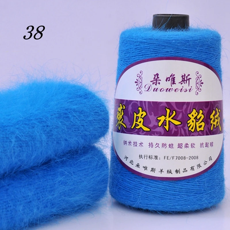 (100 г/Roll) Высокое качество осень и зима норки кашемира Пряжа для Вязание шерстяная