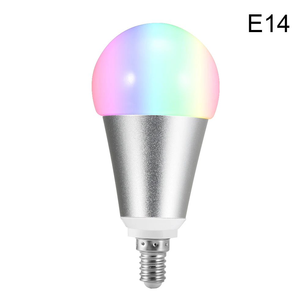 Best' 1 шт. Wifi Умная лампа RGB с регулируемой яркостью мобильного телефона