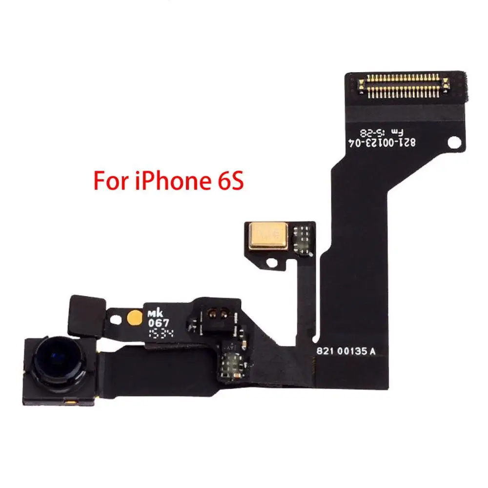 For iPhone 6S Оригинальная Новинка, фронтальная камера, передняя основная линза для iphone SE 6 6 Plus 6S 6S Plus 7 7 Plus 8 8 Plus X, гибкий кабель, лента, протестирована ОК - Цвет: For iPhone 6S