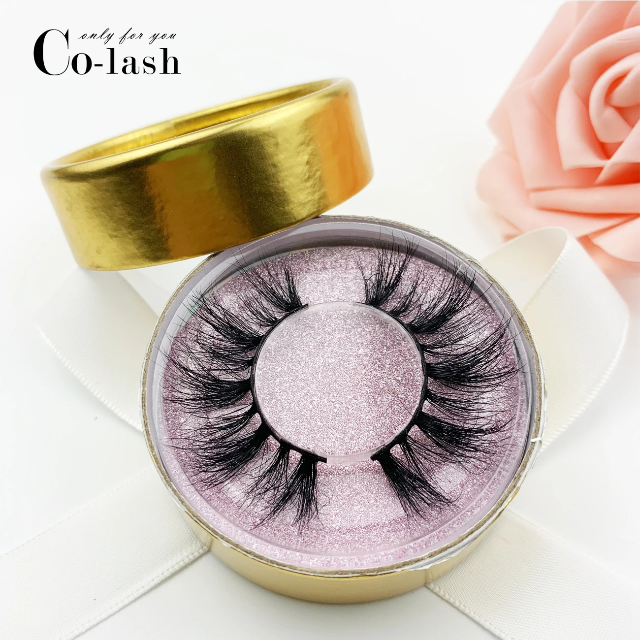 Colash 100 пар 5d ресницы из натуральной норки накладные ресницы Заказные Ресницы упаковка норковые ресницы поставщики частная этикетка
