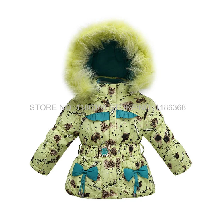 Детский зимний комплект одежды лыжный костюм для маленьких девочек Детские