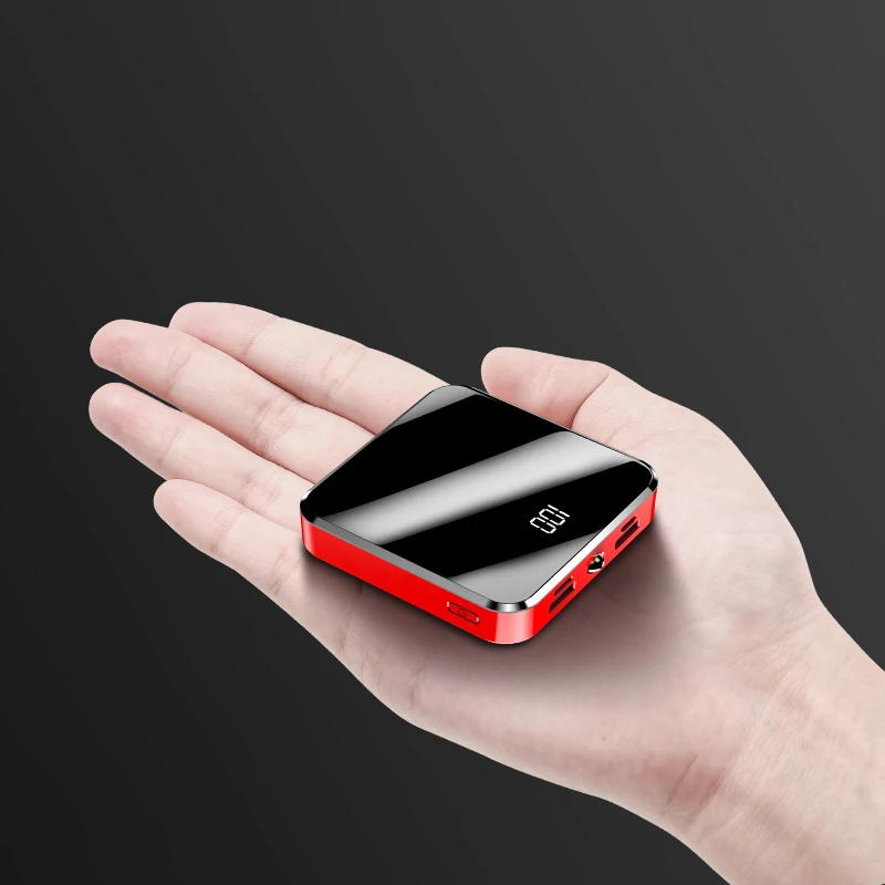 20000 мАч mi ni power Bank для Xiaomi mi 9 samsung iPhone huawei power bank портативное зарядное устройство mi ni Dual USB быстрая зарядка повербанк
