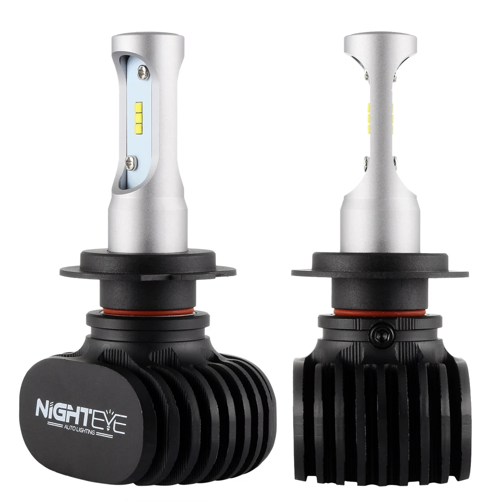 NIGHTEYE H7 50 Вт 8000LM 6500 к CSP светодиодный фар автомобиля противотуманный набор лампа DRL