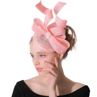 cocktail headwear party race headpieces bridal sinamay hair fascinators headbands with bow wedding veils hats 2020 new arrival