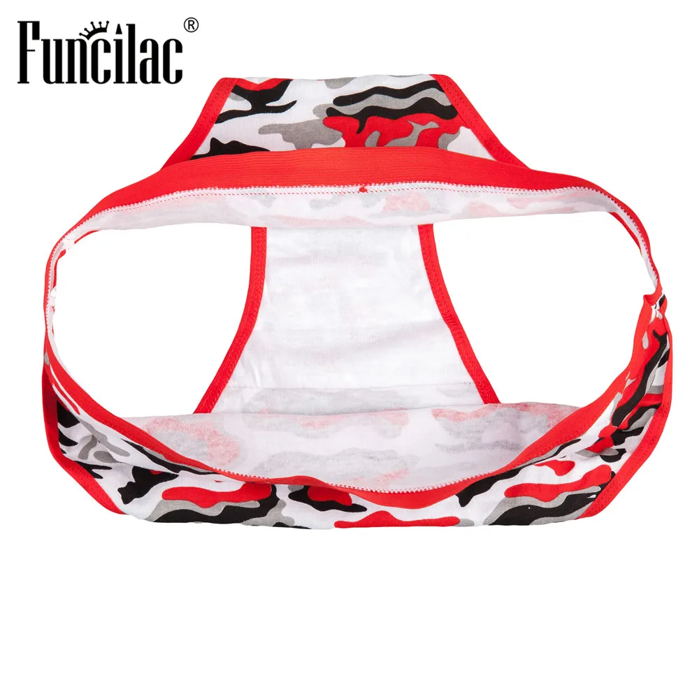 FUNCILAC трусы для женщин нижнее белье из хлопка женские сексуальные бесшовные с