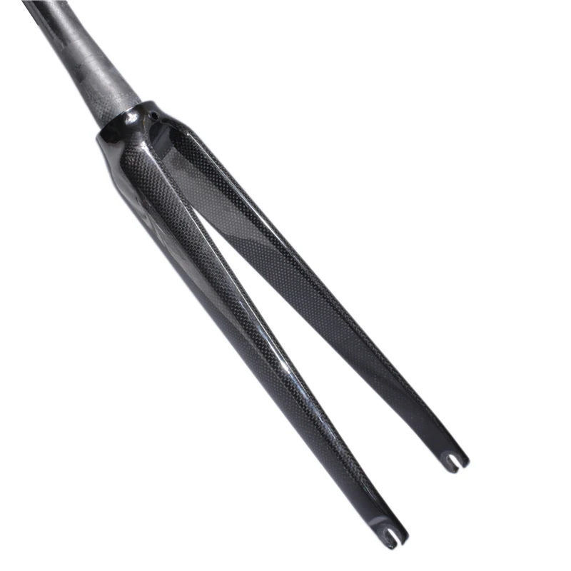 Коническая полностью углеродная передняя вилка велосипеда 700C пересечение 3K 1 1/2