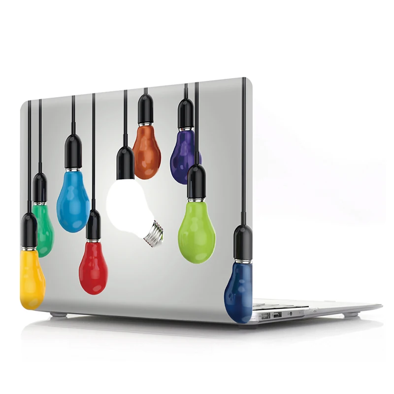 Чехол для ноутбука MacBook Air Pro Retina 11 12 13 3 15 4 дюймов A1706 A1707 A1708 ультратонкая лампочка +