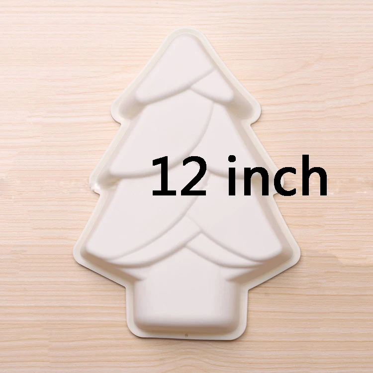 12 дюймов Большая Рождественская силиконовая форма для торта/форма торта высокая