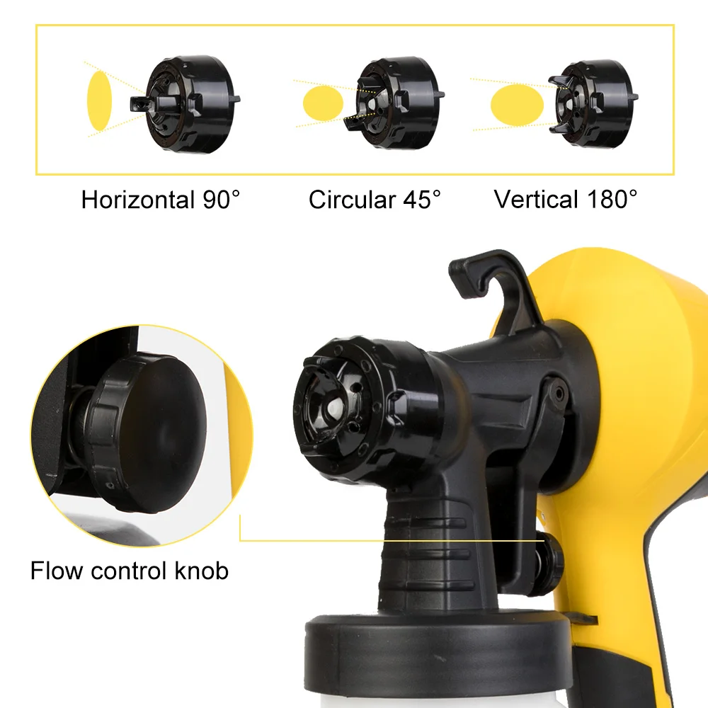 Пистолет распылитель 800 мл 2 5 мм Электрический краски для