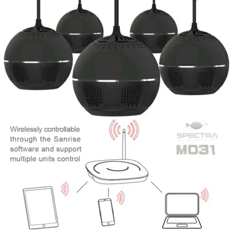 Wifi Управление светодиодный морской коралловый риф SPS LPS аквариум освещение Sunrise Sunset Lunar Seting wi-fiпрограммируемый контроль