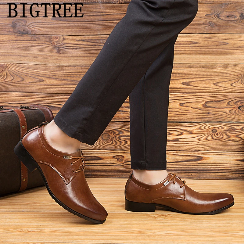 

2023 Classic Shoes Mens Business Shoes Leather Luxury Dress Shoes Men Heren Nette Schoenen Sapato Social Chaussure Mariage Homme