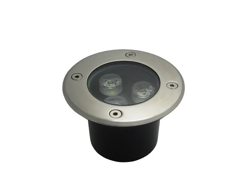 10 шт./лот новинка 3 Вт 12В LED напольный садовый подземный светильник точечный