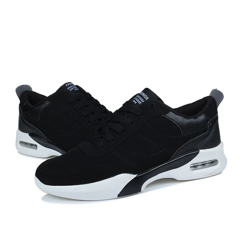 AYHKE Spring Summer Men Shoes Casual Sneakers Damping Air Cushion Black Red Male Footwear Comfort | Обувь