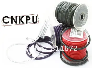 Artificial Leather  CNKPU 6.0mm 15m/reel Jewellery andClothing Accessories  PU cords wholesale hot fashion style