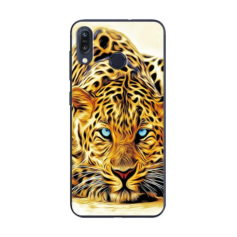 W52 Милый модный чехол для телефона Asus Zenfone ZB555KL, задняя крышка с изображением животных, сердечек для ZenfoneMax M1 ZB 555 KL, чехол-бампер - Цвет: W52