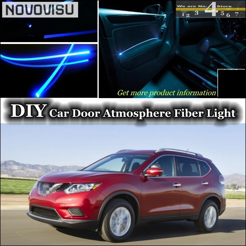 NOVOVISU для Nissan Rogue внутренняя настройка освещения атмосферсветильник