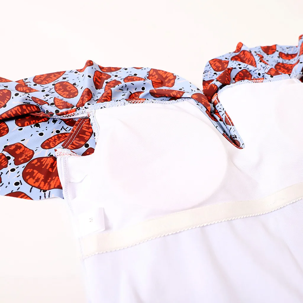 2019 Новый Модный женский сексуальный сиамский цельный бикини бюстгальтер с