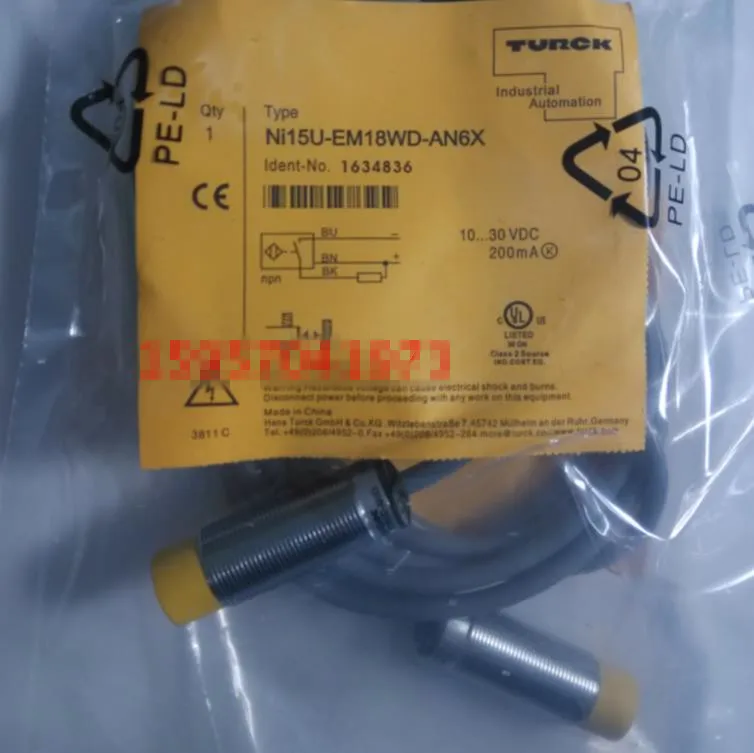 Оригинальный новый 100% Бесконтактный переключатель NI15 P30SK Y1X|switch switch|switch proximityswitch 10