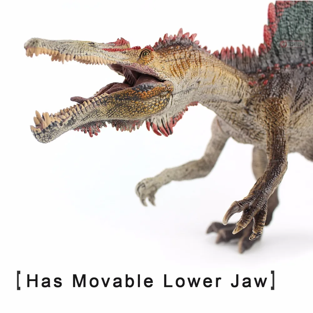 Вибен Юрский спинозавр игрушки динозавра фигурка Коллекционная модель