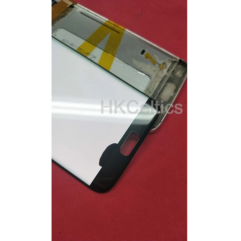 5,5 дюймовый amoled дисплей lcd без рамки для SAMSUNG Galaxy s7 edge G935 G935F+ кодирующий преобразователь сенсорного экрана в сборе и битых пикселей