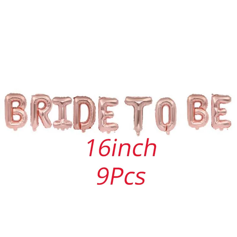 Bride to be 2 Розовое золото, вечерние столовые приборы, тарелки для шампанского, чашки, соломки для дней рождения вечерние украшения, свадебные девичьи принадлежности для вечеринки-девичника - Цвет: Bride to be 2