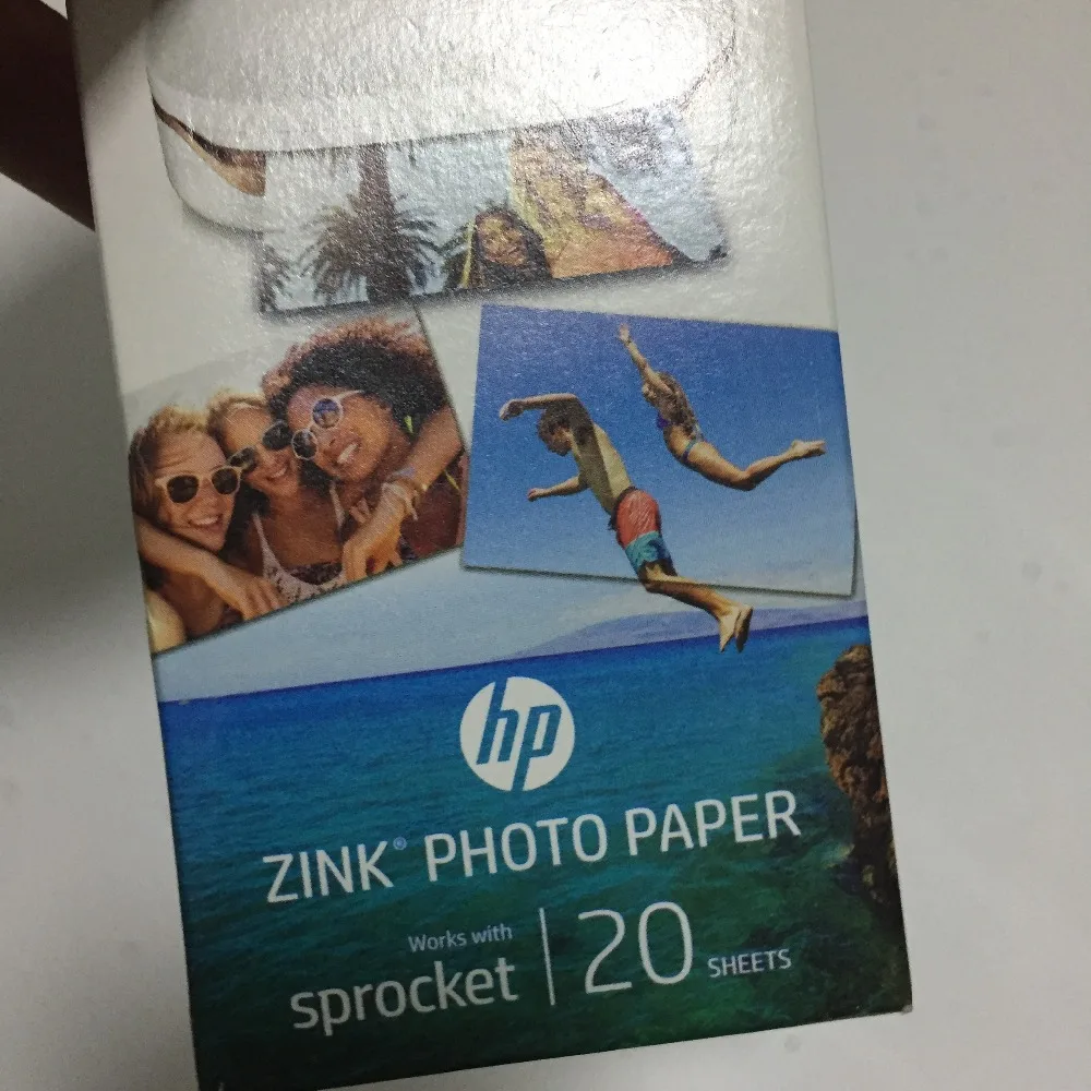 Оригинальная фотобумага со звездочками Карманный фотопринтер паста zink бумажная